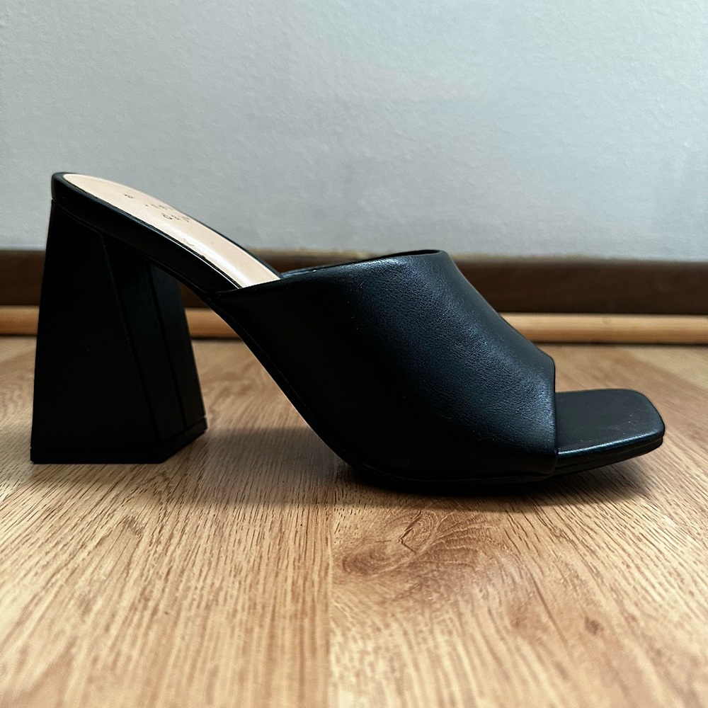 Target Brand Mule Heels, Size 8